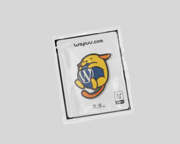 Wapuu 原版 冰箱贴 | 铭牌 | 磁吸胸针